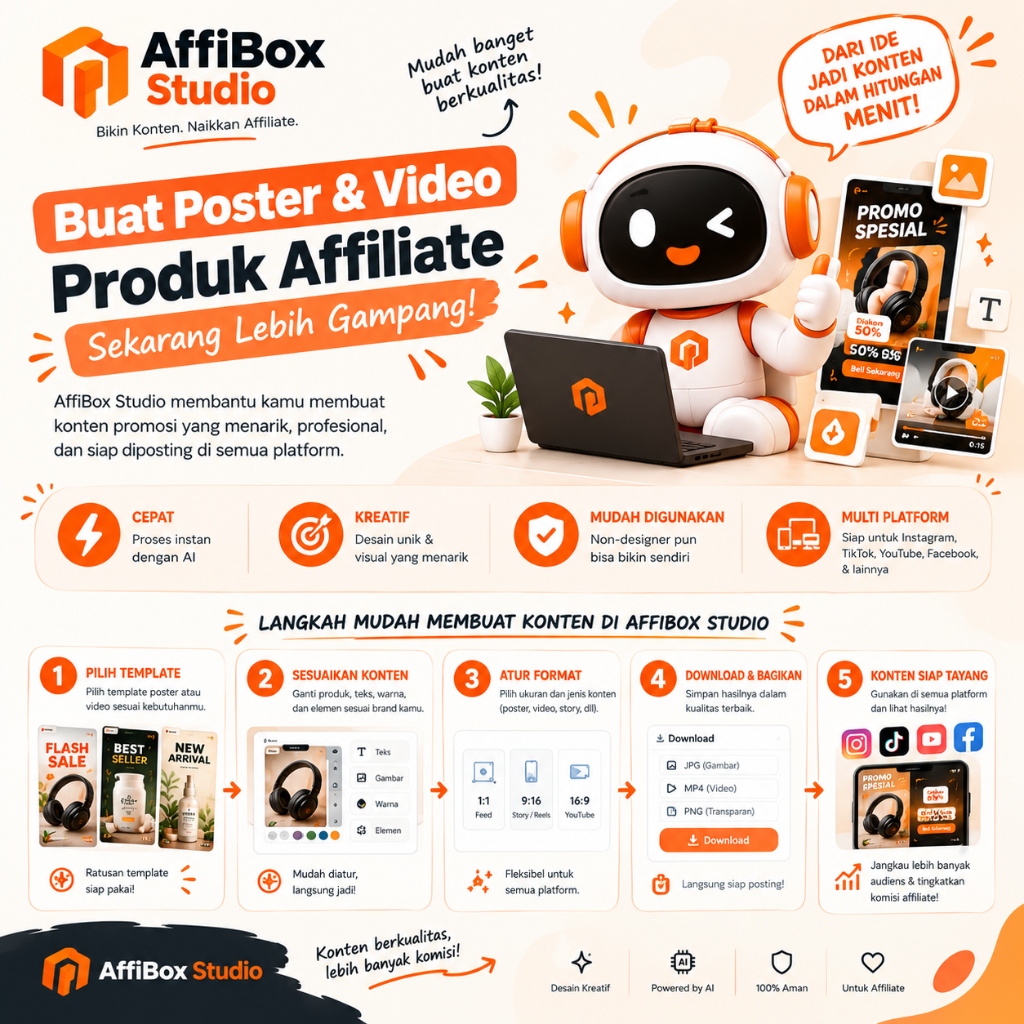 AffiBox Studio - Buat Poster & Video Produk Affiliate Lebih Gampang