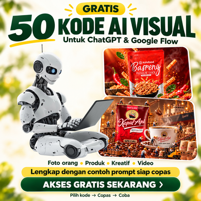 50 Kode AI Visual Gratis